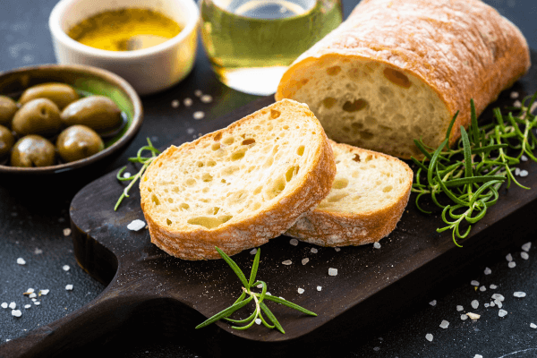 Pão de Azeitonas e Ervas