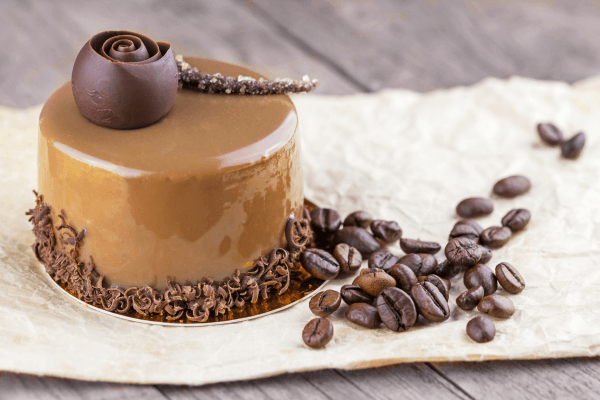 Bolo de Café com Creme de Caramelo