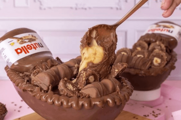 Ovos de Páscoa de Nutella