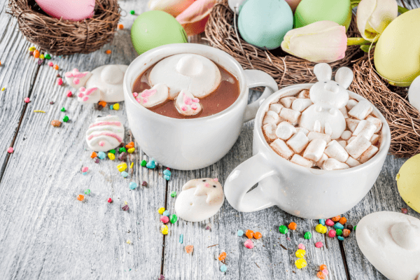 Chocolate Quente com Marshmallows