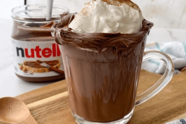 Chocolate Quente com Nutella